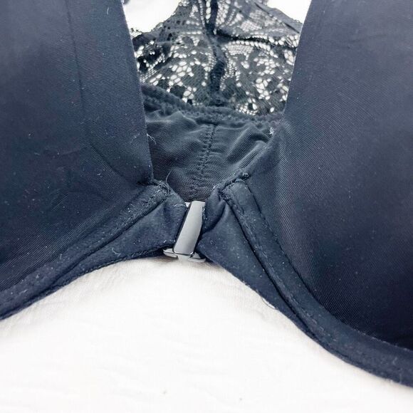 BUY 1 GET 1 FREE Wacoal 34ddLace Impression Front Close Racerback T-Shirt Bra 85 - Picture 3 of 12